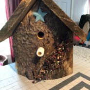 Rustic Country Bird House Donated by Rhonda Pelletier value of $75.00